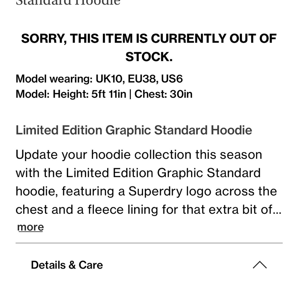 Superdry Limited Edition Graphic Design Hoodie - Picture 7 of 9